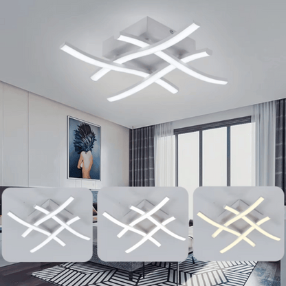 Plafonnier LED Rond 40 cm Aluminium 24W – 3 Températures de Couleur – Design Moderne