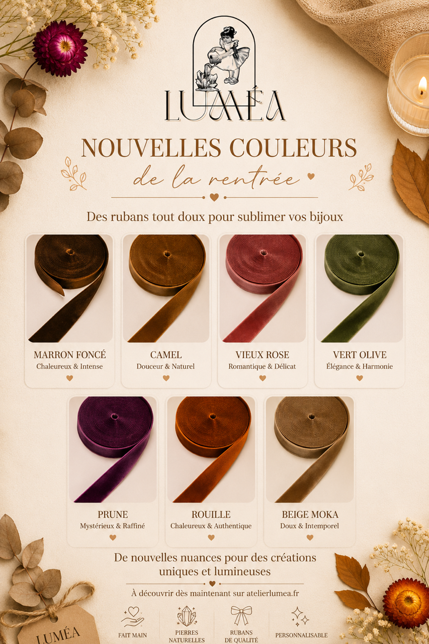 Bracelet personnalisable en pierres naturelles - Modèle LILY