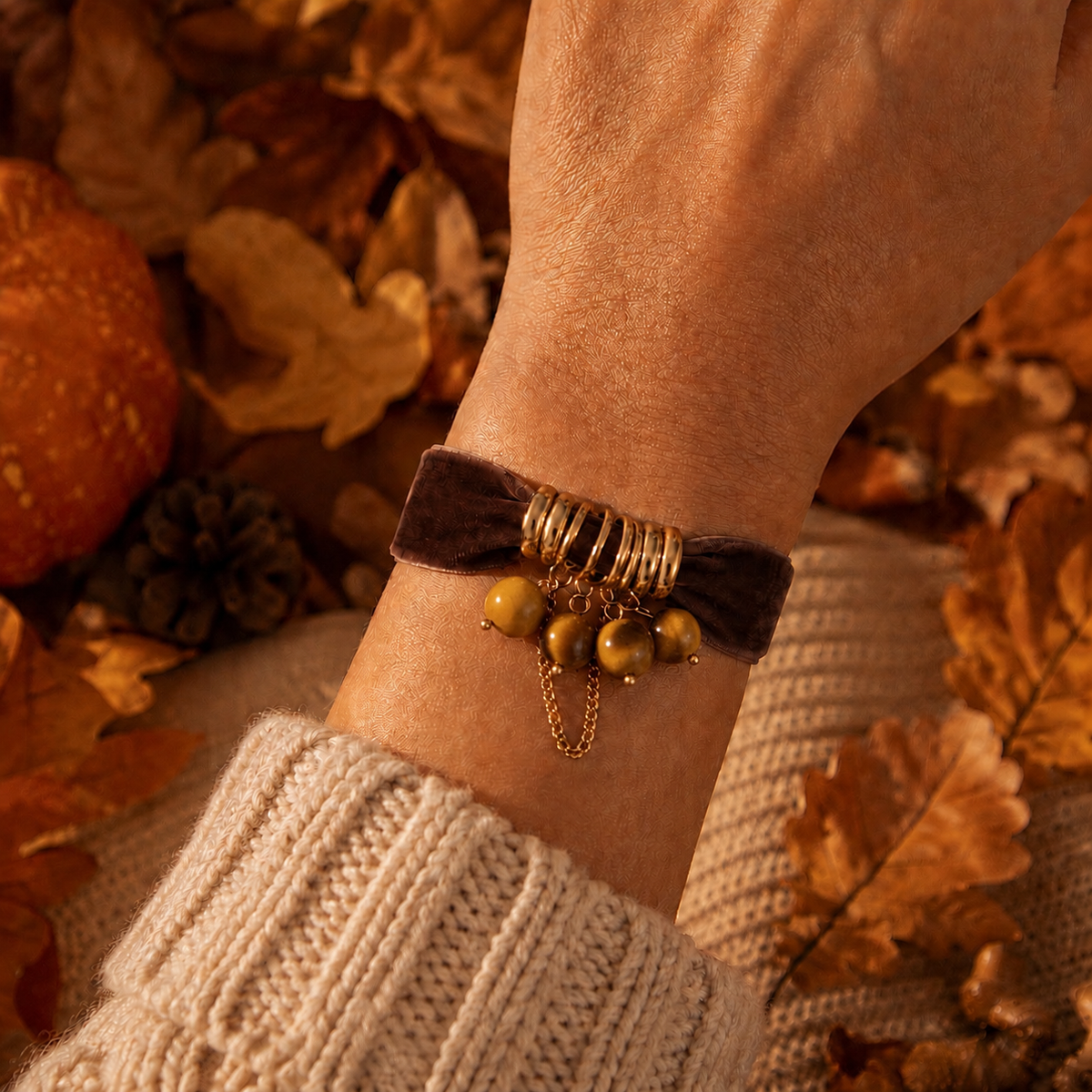 Bracelet personnalisable en pierres naturelles - Modèle LILY