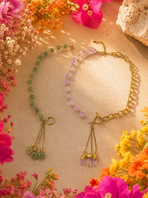 BOX Collier + Partie interchangeable - Modèle BELLA