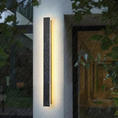 Applique Murale Extérieure LED – Design Linéaire Aluminium – 30 à 100 cm – 3000K/4000K/6000K
