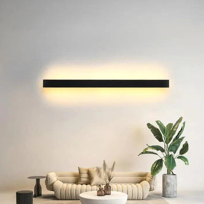 Applique Murale Extérieure LED – Design Linéaire Aluminium – 30 à 100 cm – 3000K/4000K/6000K